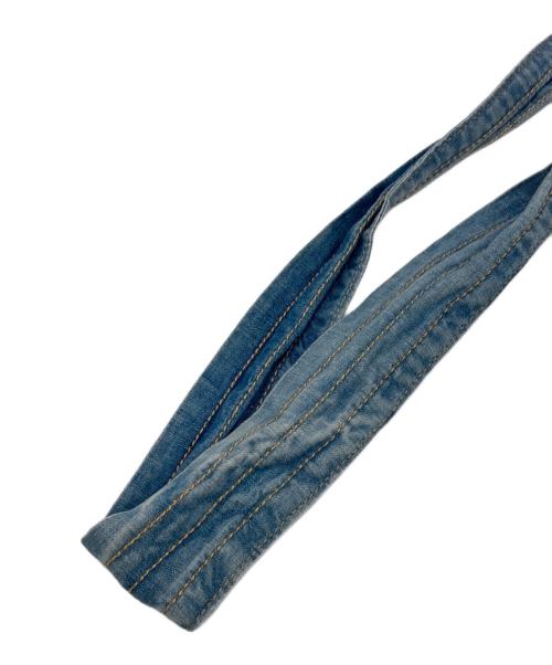 Kate Spade（ケイトスペード）Kate Spade (ケイトスペード) シャンブレーミディフレアスカート インディゴ サイズ:00の古着・服飾アイテム