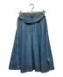 Kate Spade (ケイトスペード) シャンブレーミディフレアスカート インディゴ サイズ:00：8000円