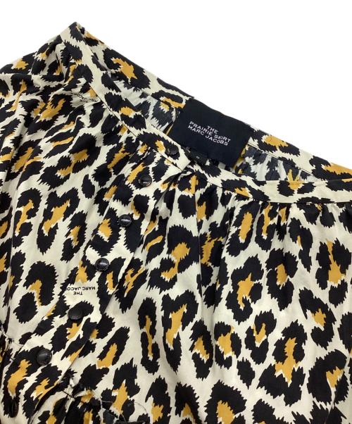 MARC JACOBS（マークジェイコブズ）MARC JACOBS (マークジェイコブズ) THE PRAIRIE SKIRT/アニマル柄スカート ブラック×ホワイトの古着・服飾アイテム