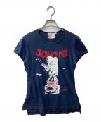 Vivienne Westwoodヴィヴィアンウエストウッド）の古着「00S/SOHO NY/プリントTシャツ」｜ネイビー