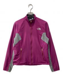 THE NORTH FACE（ザ ノース フェイス）の古着「FLYWEIGHT LINNING JACKET/ジップジャケット/ナイロンジャケット」｜パープル