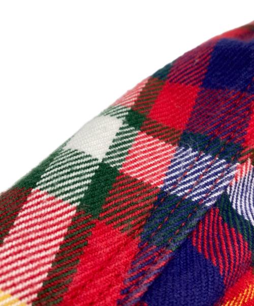 Engineered Garments（エンジニアド ガーメンツ）Engineered Garments (エンジニアド ガーメンツ) チェックシャツ/ネルシャツ レッド サイズ:Lの古着・服飾アイテム