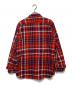 Engineered Garments (エンジニアド ガーメンツ) チェックシャツ/ネルシャツ レッド サイズ:L：6000円