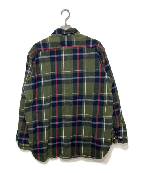 Engineered Garments（エンジニアド ガーメンツ）Engineered Garments (エンジニアド ガーメンツ) チェックシャツ オリーブ サイズ:XLの古着・服飾アイテム