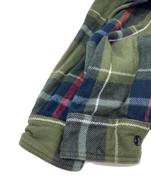 Engineered Garments（エンジニアド ガーメンツ）Engineered Garments (エンジニアド ガーメンツ) チェックシャツ オリーブ サイズ:XLの古着・服飾アイテム