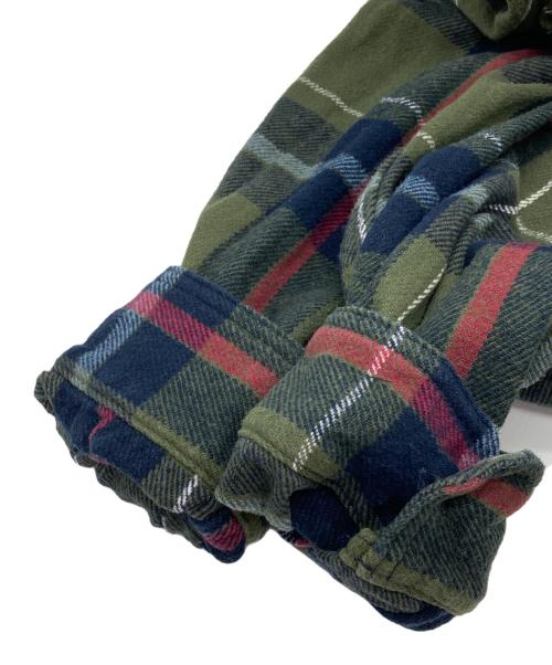 Engineered Garments（エンジニアド ガーメンツ）Engineered Garments (エンジニアド ガーメンツ) チェックシャツ オリーブ サイズ:XLの古着・服飾アイテム
