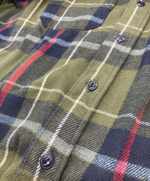 Engineered Garments（エンジニアド ガーメンツ）Engineered Garments (エンジニアド ガーメンツ) チェックシャツ オリーブ サイズ:XLの古着・服飾アイテム