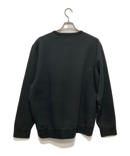 POLO RALPH LAUREN（ポロ・ラルフローレン）POLO RALPH LAUREN (ポロ・ラルフローレン) ダブルニット スウェットシャツ ブラック サイズ:XLの古着・服飾アイテム