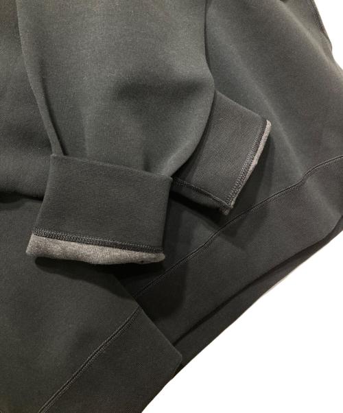 POLO RALPH LAUREN（ポロ・ラルフローレン）POLO RALPH LAUREN (ポロ・ラルフローレン) ダブルニット スウェットシャツ ブラック サイズ:XLの古着・服飾アイテム