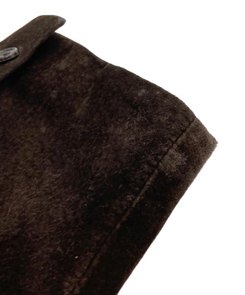 Eddie Bauer（エディーバウアー）Eddie Bauer (エディーバウアー) ピッグレザーテーラードジャケット ブラウン サイズ:XLの古着・服飾アイテム