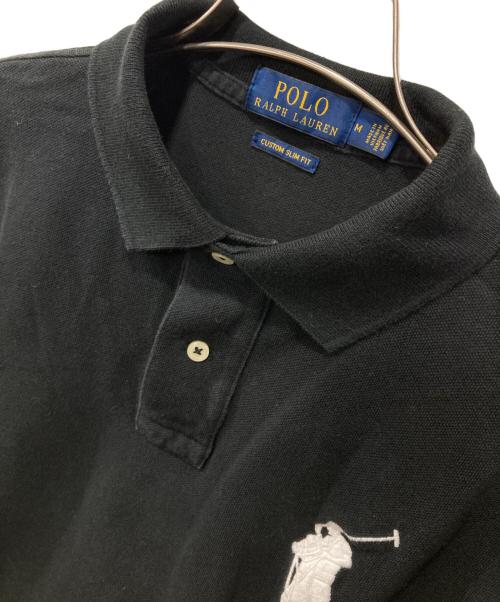 POLO RALPH LAUREN（ポロ・ラルフローレン）POLO RALPH LAUREN (ポロ・ラルフローレン) ビッグポニーポロシャツ ブラック サイズ:Mの古着・服飾アイテム