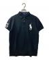 POLO RALPH LAUREN（ポロ・ラルフローレン）の古着「ビッグポニーポロシャツ」｜ブラック