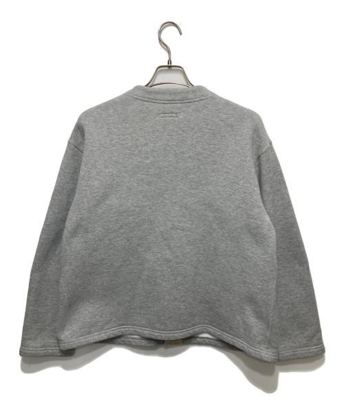 Engineered Garments（エンジニアド ガーメンツ）Engineered Garments (エンジニアド ガーメンツ) ノーカラースウェットジャケット グレー サイズ:XSの古着・服飾アイテム