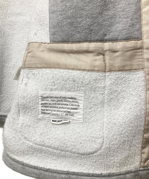 Engineered Garments（エンジニアド ガーメンツ）Engineered Garments (エンジニアド ガーメンツ) ノーカラースウェットジャケット グレー サイズ:XSの古着・服飾アイテム