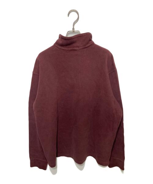 POLO RALPH LAUREN（ポロ・ラルフローレン）POLO RALPH LAUREN (ポロ・ラルフローレン) ハーフジップスウェット ブラウン サイズ:XLの古着・服飾アイテム