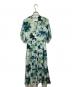 BALLSEY (ボールジィ) ウォーターフラワープリント パフスリーブワンピース グリーン サイズ:36：8000円