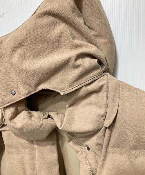 LACOSTE（ラコステ）LACOSTE (ラコステ) ダウンジャケット/鹿の子地ダウンコート ベージュ サイズ:38の古着・服飾アイテム