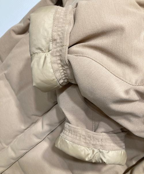 LACOSTE（ラコステ）LACOSTE (ラコステ) ダウンジャケット/鹿の子地ダウンコート ベージュ サイズ:38の古着・服飾アイテム