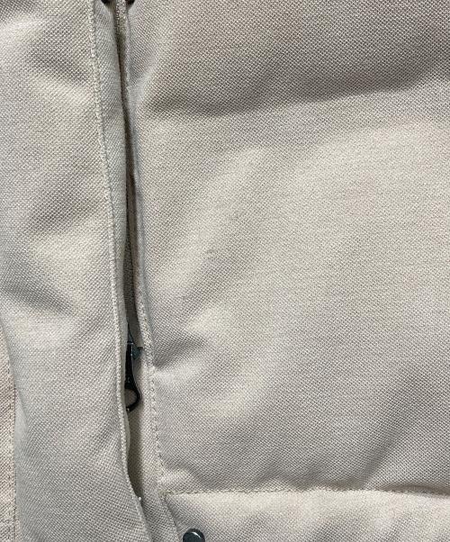 LACOSTE（ラコステ）LACOSTE (ラコステ) ダウンジャケット/鹿の子地ダウンコート ベージュ サイズ:38の古着・服飾アイテム