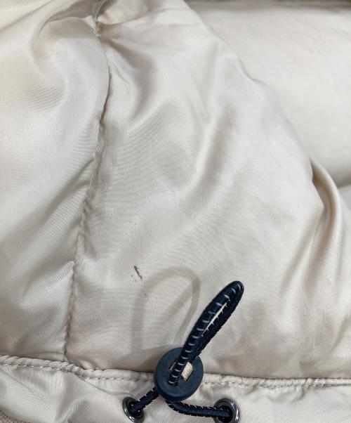 LACOSTE（ラコステ）LACOSTE (ラコステ) ダウンジャケット/鹿の子地ダウンコート ベージュ サイズ:38の古着・服飾アイテム