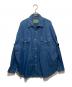 WESTOVERALLS（ウエストオーバーオールズ）の古着「デニムシャツ」｜インディゴ