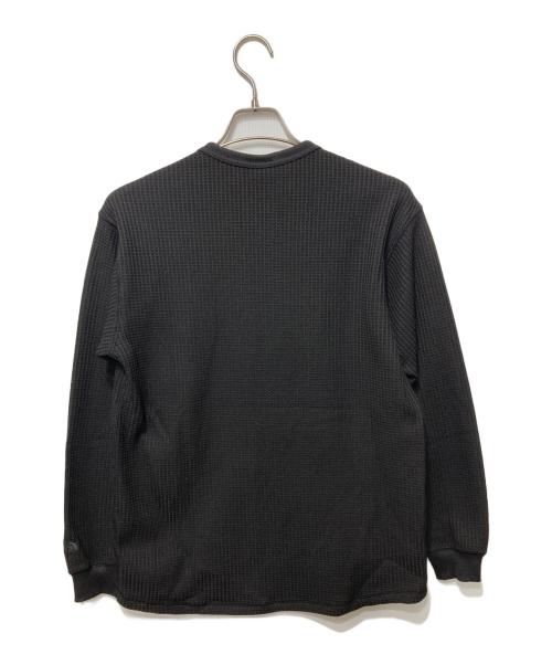 THE NORTH FACE（ザ ノース フェイス）THE NORTH FACE (ザ ノース フェイス) ロングスリーブウォームワッフルクルー ブラック サイズ:Sの古着・服飾アイテム
