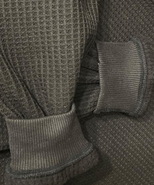 THE NORTH FACE（ザ ノース フェイス）THE NORTH FACE (ザ ノース フェイス) ロングスリーブウォームワッフルクルー ブラック サイズ:Sの古着・服飾アイテム