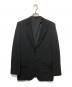 COMME des GARCONS HOMME（コムデギャルソン オム）の古着「テーラードジャケット」｜ブラック