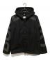 BURBERRY（バーバリー）の古着「ロゴ フーデッドジャケット」｜ブラック