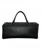 印傳屋インデンヤ）の古着「ハンドバッグ」｜ブラック