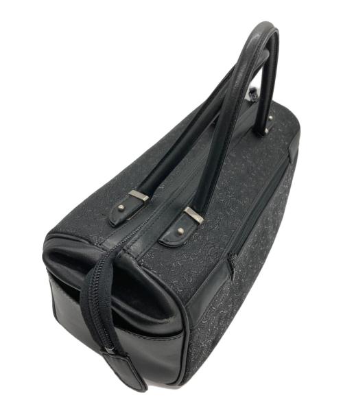 印傳屋（インデンヤ）印傳屋 (インデンヤ) ハンドバッグ ブラックの古着・服飾アイテム