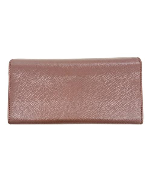 Salvatore Ferragamo（サルヴァトーレ フェラガモ）Salvatore Ferragamo (サルヴァトーレ フェラガモ) ガンチーニ コンチネンタル ウォレット/長財布 ピンクの古着・服飾アイテム