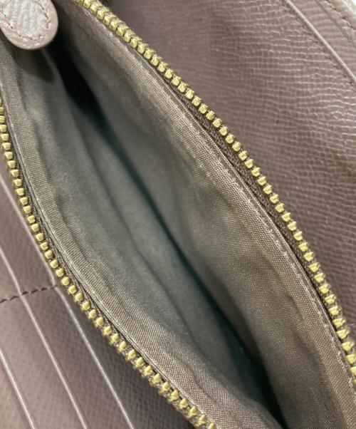 Salvatore Ferragamo（サルヴァトーレ フェラガモ）Salvatore Ferragamo (サルヴァトーレ フェラガモ) ガンチーニ コンチネンタル ウォレット/長財布 ピンクの古着・服飾アイテム