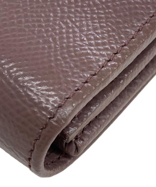 Salvatore Ferragamo（サルヴァトーレ フェラガモ）Salvatore Ferragamo (サルヴァトーレ フェラガモ) ガンチーニ コンチネンタル ウォレット/長財布 ピンクの古着・服飾アイテム