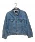 PLANET HOLLYWOOD（プラネットハリウッド）の古着「刺繍デニムジャケット」｜インディゴ