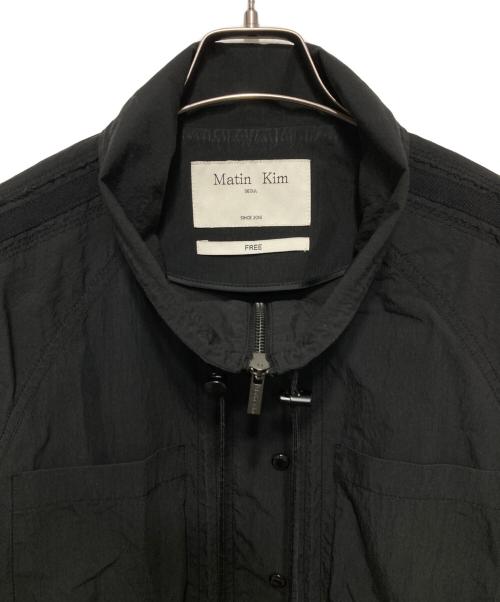 Matin Kim（マーティン・キム）matin kim (マーティン・キム) ナイロンジャケット ブラック サイズ:Ｆの古着・服飾アイテム