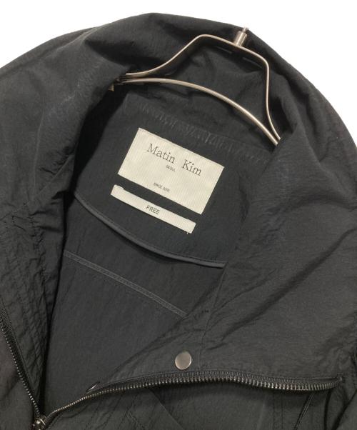 Matin Kim（マーティン・キム）matin kim (マーティン・キム) ナイロンジャケット ブラック サイズ:Ｆの古着・服飾アイテム