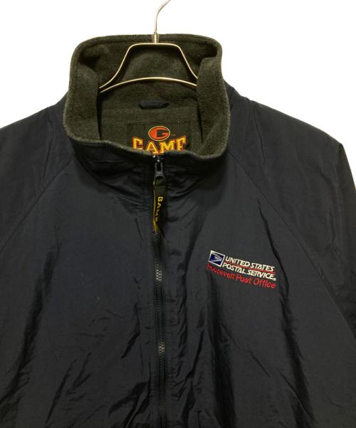 GAME sportswear.ltd（ゲームスポーツウェア・リミテッド）GAME sportswear.ltd (ゲームスポーツウェア・リミテッド) 90s ナイロンジャケット ネイビー サイズ:XLの古着・服飾アイテム