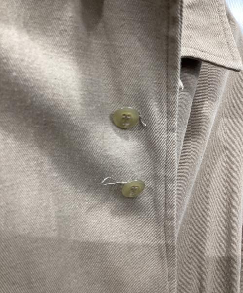 10匣（テンボックス）10匣 (テンボックス) レザー切替シャツジャケット/ドラッグディーラーシャツ ベージュ サイズ:XLの古着・服飾アイテム