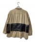 10匣 (テンボックス) レザー切替シャツジャケット/ドラッグディーラーシャツ ベージュ サイズ:XL：8000円