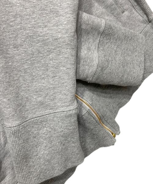 YORI（ヨリ）yori (ヨリ) ソフト＆フラッフィー・フリース・コンパクト・フーディー グレー サイズ:36の古着・服飾アイテム