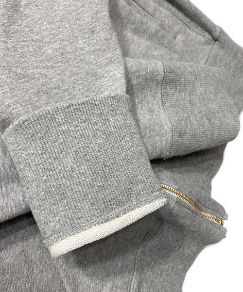 YORI（ヨリ）yori (ヨリ) ソフト＆フラッフィー・フリース・コンパクト・フーディー グレー サイズ:36の古着・服飾アイテム