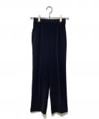 YORIヨリ）の古着「セレモニーハンサムパンツ」｜ブラック