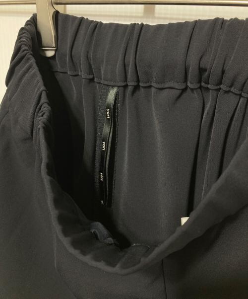 YORI（ヨリ）yori (ヨリ) セレモニーハンサムパンツ ブラック サイズ:34の古着・服飾アイテム