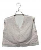 yori shiroconヨリ シロコン）の古着「milkyカラーセーラージレ」｜ベージュ