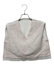 yori shirocon（ヨリ シロコン）の古着「milkyカラーセーラージレ」｜ベージュ