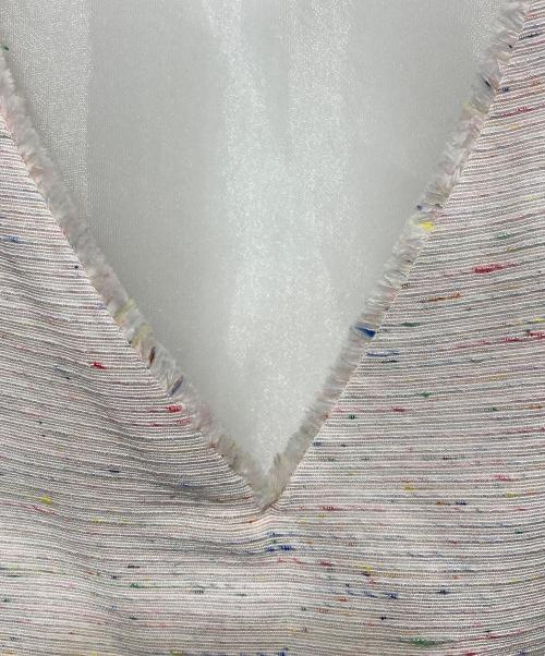 yori shirocon（ヨリ シロコン）yori shirocon (ヨリ シロコン) milkyカラーセーラージレ ベージュ サイズ:34の古着・服飾アイテム