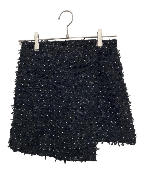 HYEON（ヘヨン）HYEON (ヘヨン) pepper mini wrap skirt/キュロット ネイビー サイズ:Mの古着・服飾アイテム