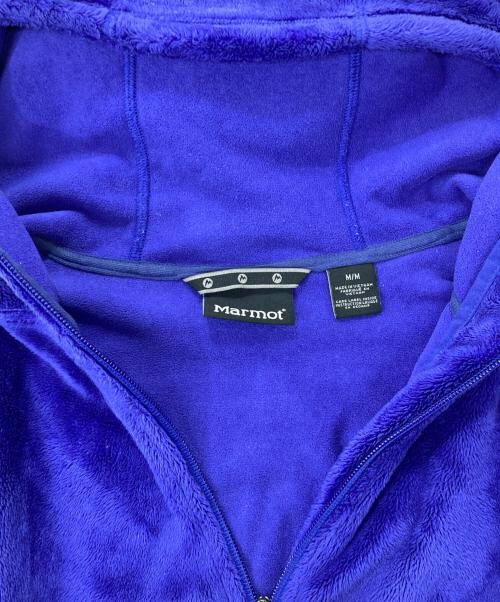 MARMOT（マーモット）MARMOT (マーモット) フリースフーデッドジャケット ネイビー サイズ:Mの古着・服飾アイテム