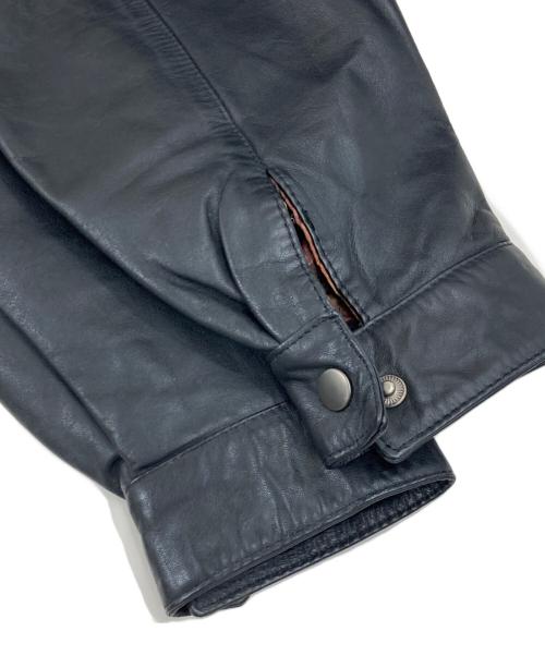 DANIER（ダニエ）DANIER (ダニエ) レザーボンバージャケット ブラック サイズ:Mの古着・服飾アイテム